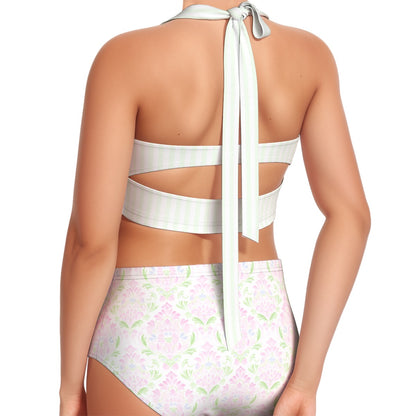 Brighton Women's Swimsuit Set With Halter