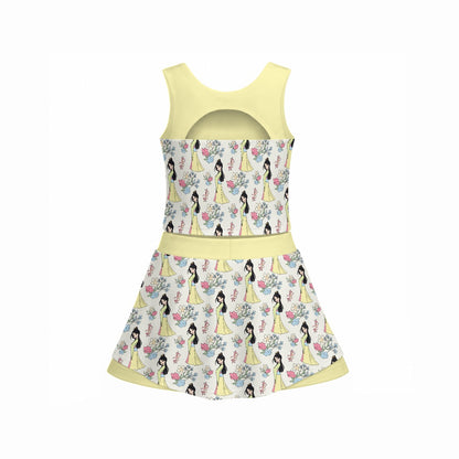 The Honorable Princess Women's Sports Tank & Skort Set