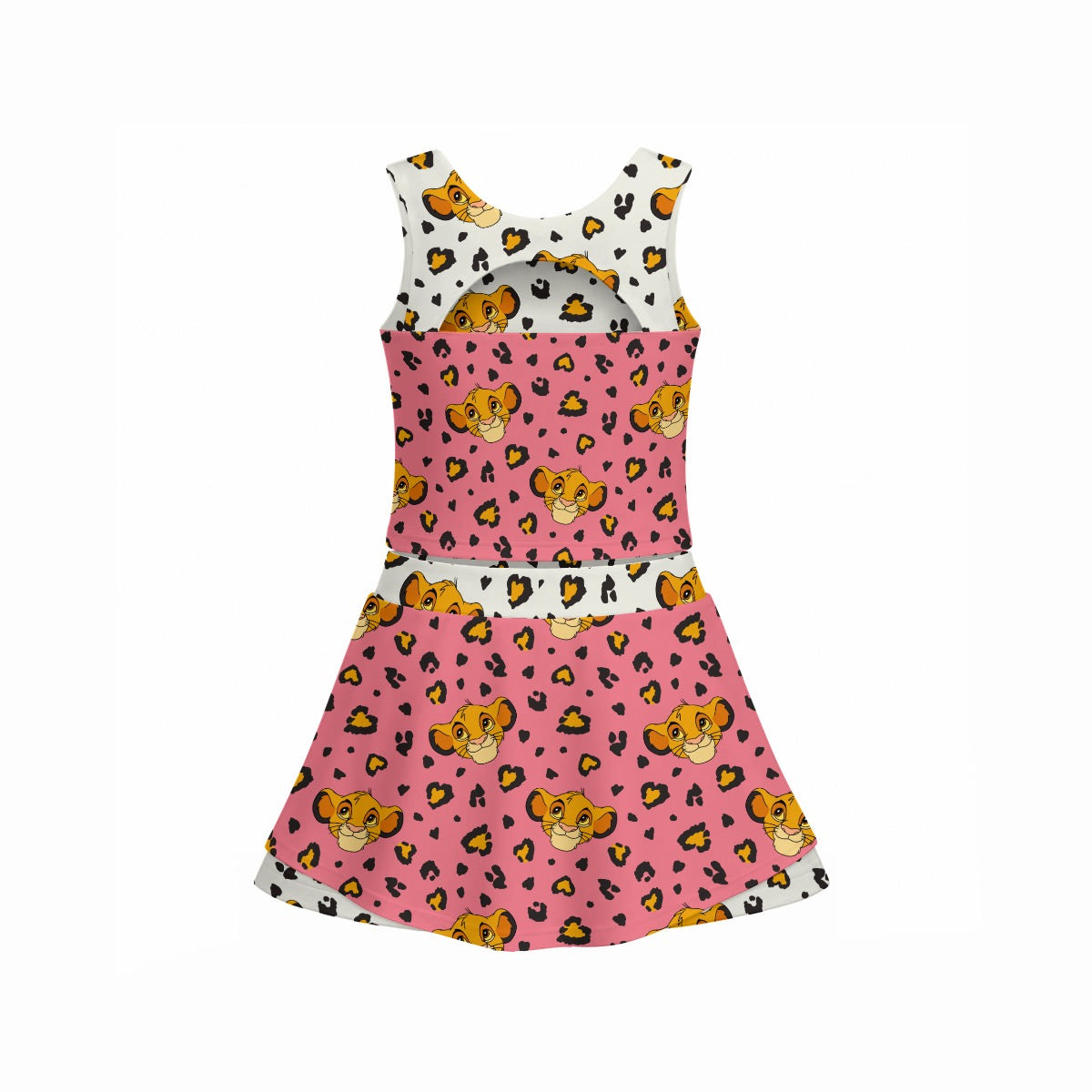 Roar [pink] Girl's Sport Tank & Skort Set