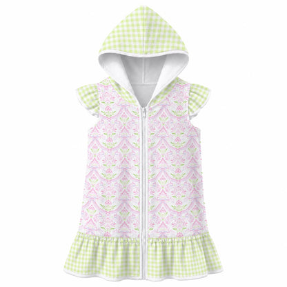 Coco Girls' Hooded Beach Cover-Up