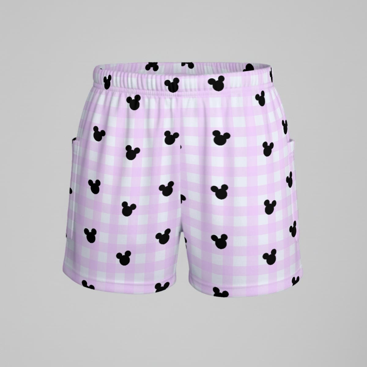 Bright Pink Gingham Women’s Sports Dress Set