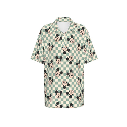 Checkered MM Polo Collar Jersey |210GSM