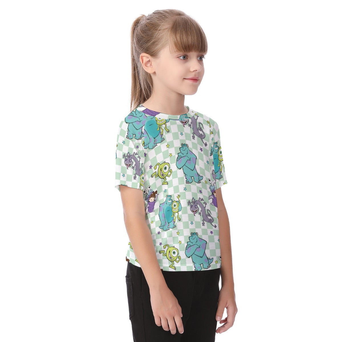 Monsters Kid's Raglan Sleeve T-shirt