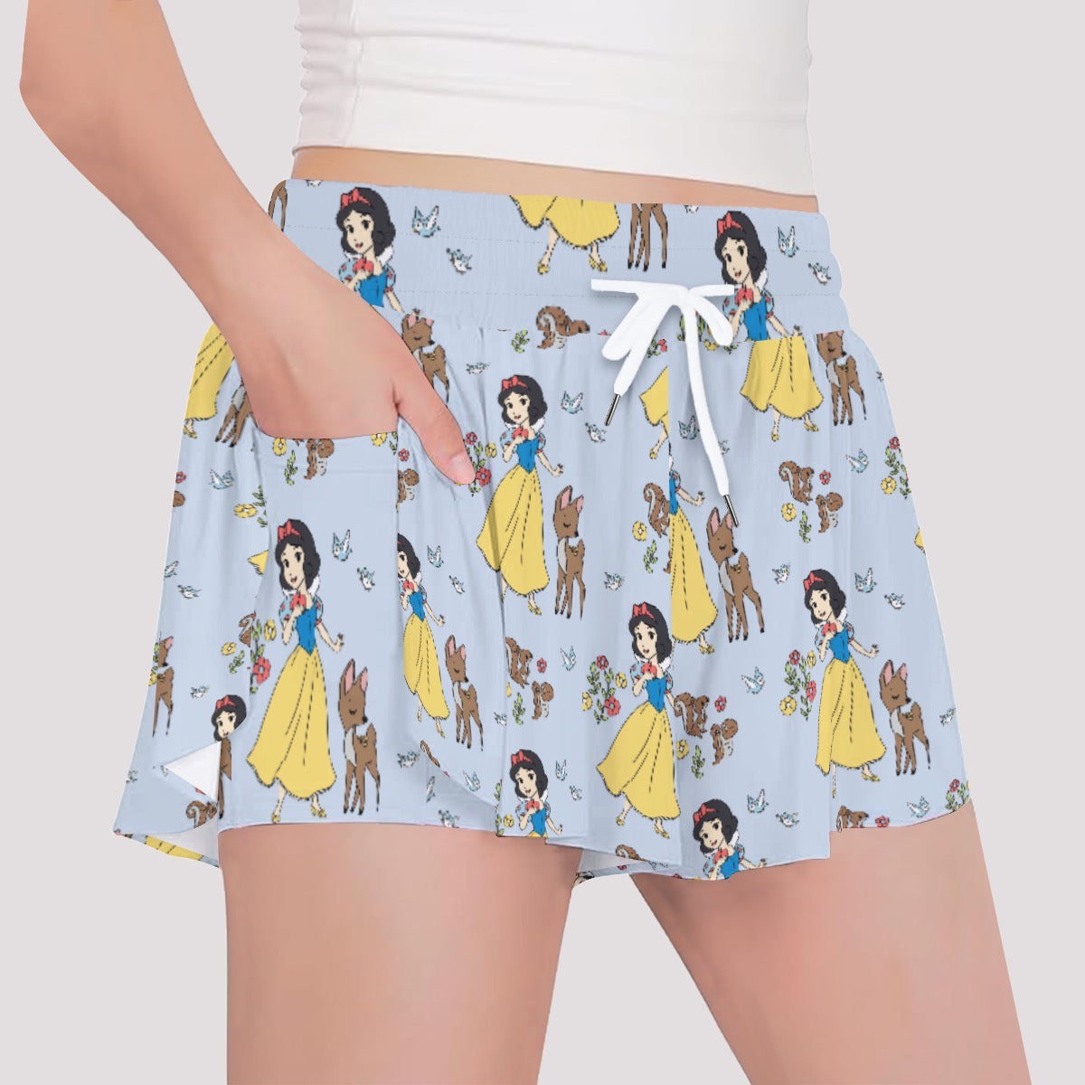 The Fairest One of All [smaller print] Girls' Sports Culottes