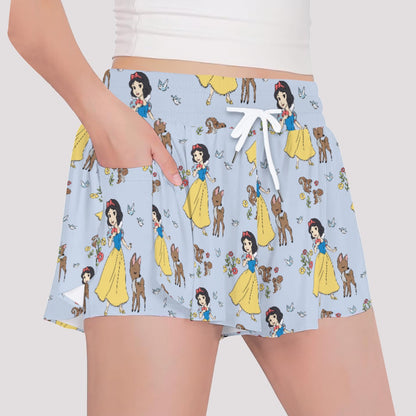 The Fairest One of All [smaller print] Girls' Sports Culottes