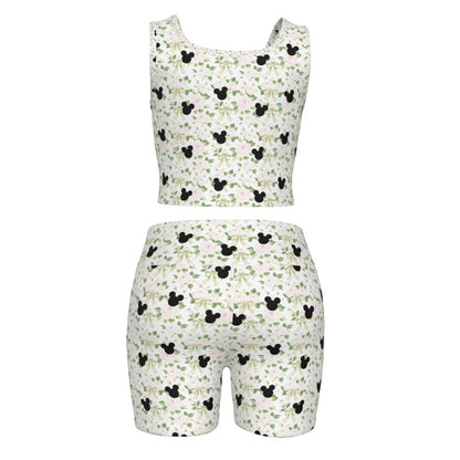 Garden Flower Women's Yoga Set