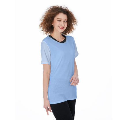 Cindy Bounding Women's Crew Neck T-Shirt|180 GSM Jersey