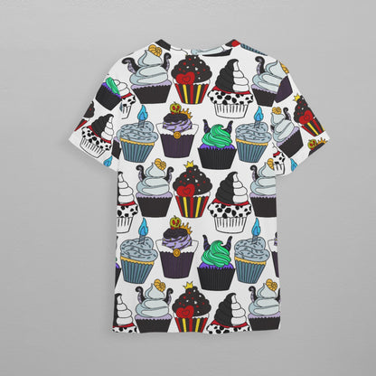 Villain Cupcakes Children's Athletic T-Shirt