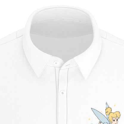 Tink Men's Stretch Collar Polo Shirt