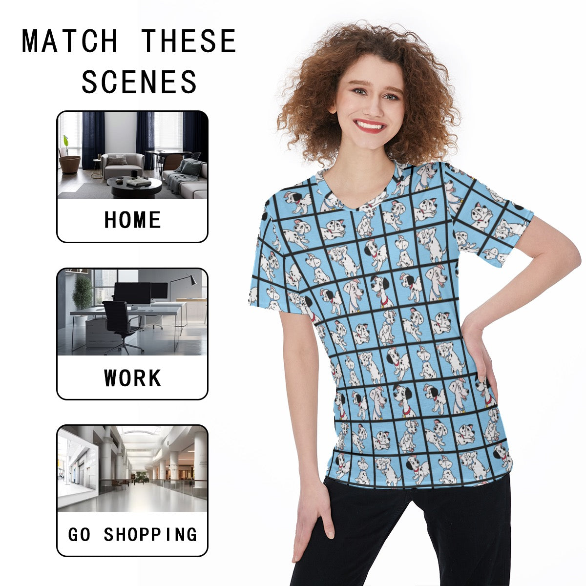 Darling Bunch Women's O-Neck T-Shirt|180 GSM Jersey