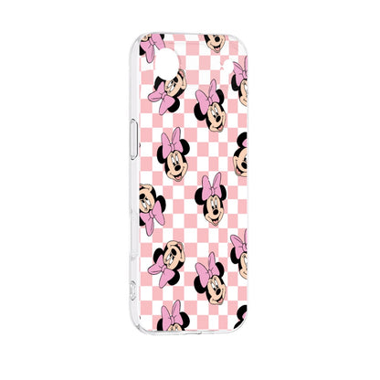 Checkered Minnie iPhone 17 Series Mobile Phone Case