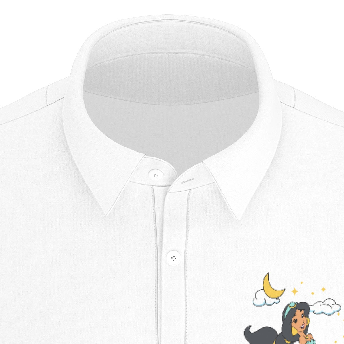 Arabian Nights Men's Stretch Collar Polo Shirt