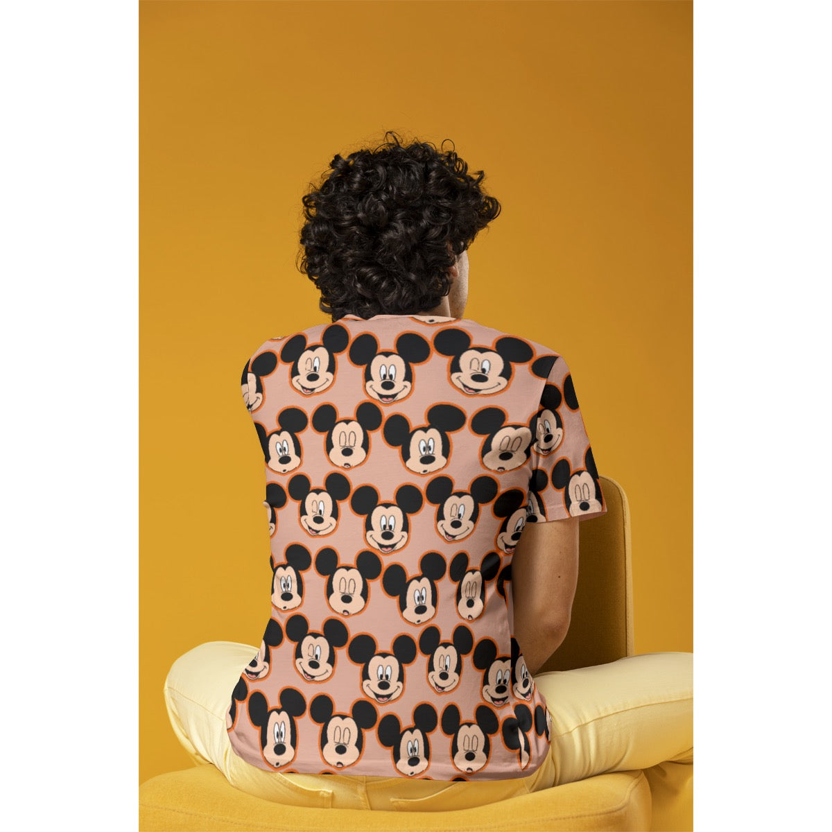 Orange MM Men's O-Neck T-Shirt