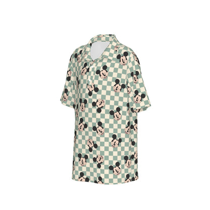 Checkered MM Polo Collar Jersey |210GSM