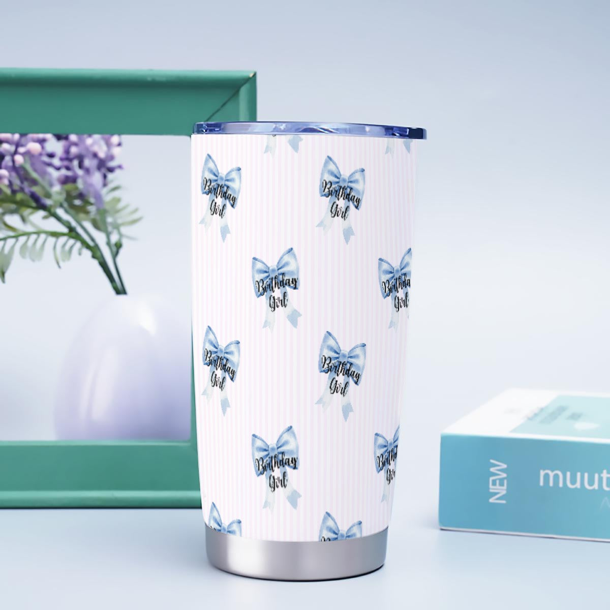 Birthday Girl Bow Tumbler 20oz