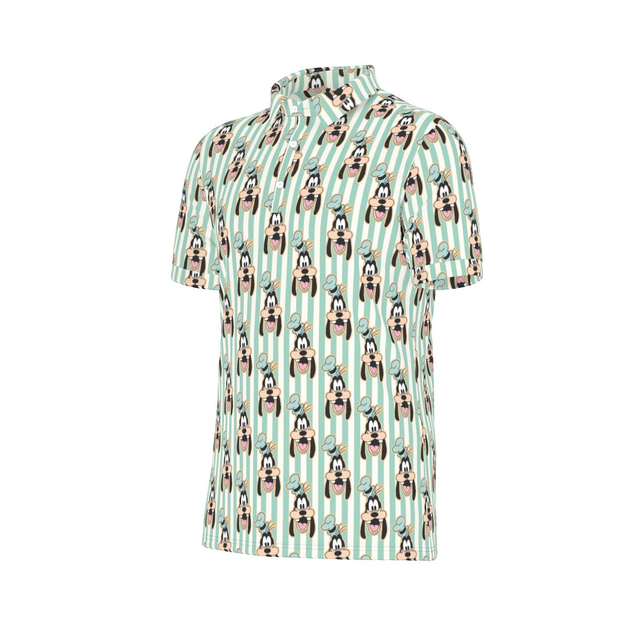 Matching Goof Men's Stretch Collar Polo Shirt