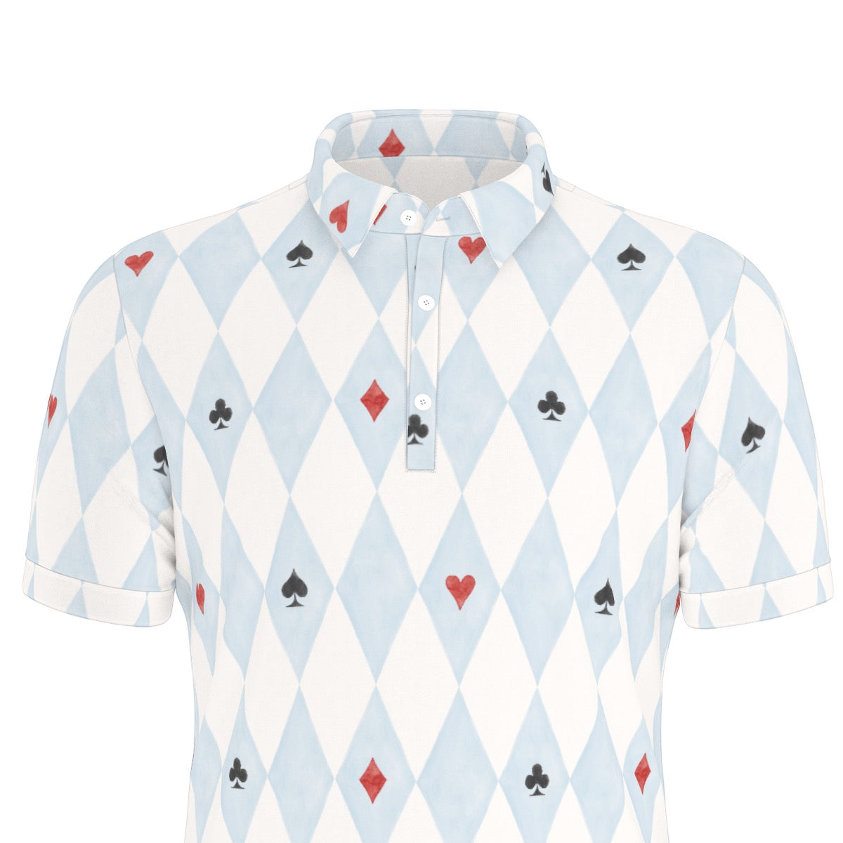 Alice Suited Men's Stretch Collar Polo Shirt