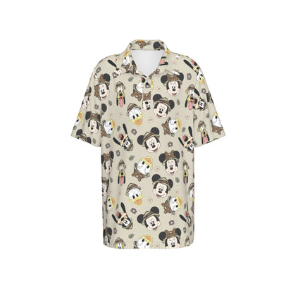Safari Faces Polo Collar Jersey |210GSM