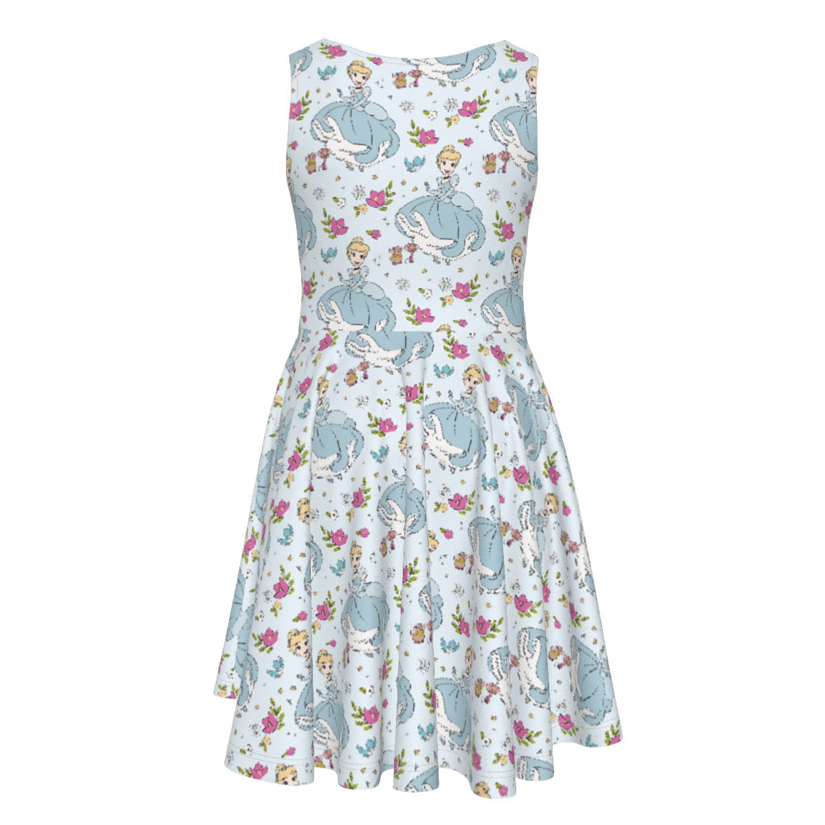 Cindy Kid's Sleeveless Vest Dress