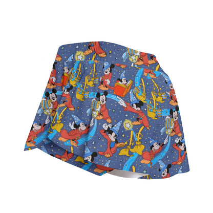 Sorcerer in Action Women's Sport Skorts With Pocket