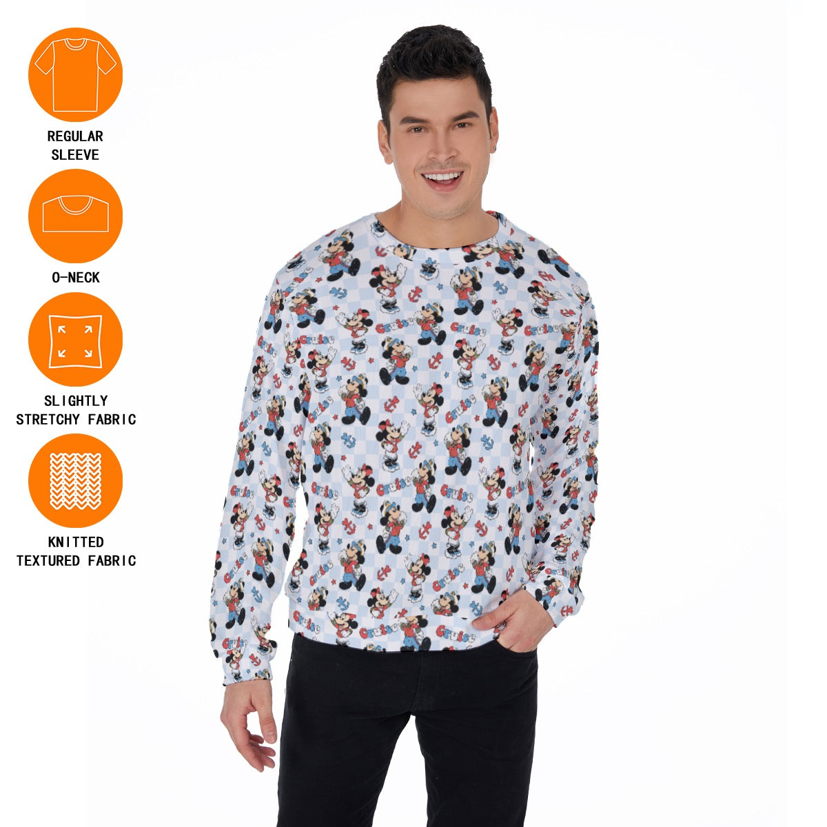 Checkered Cruising MM Men's Sweater