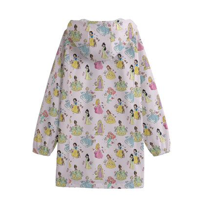 Princess Unisex Windbreaker Long Jacket