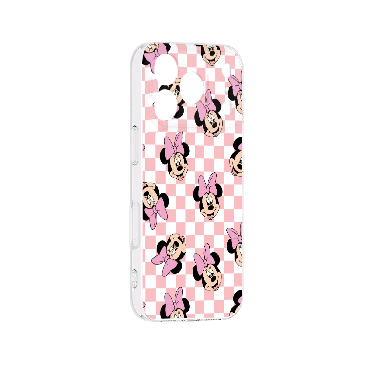 Checkered Minnie iPhone 17 Series Mobile Phone Case