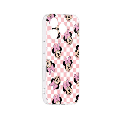 Checkered Minnie iPhone 17 Series Mobile Phone Case