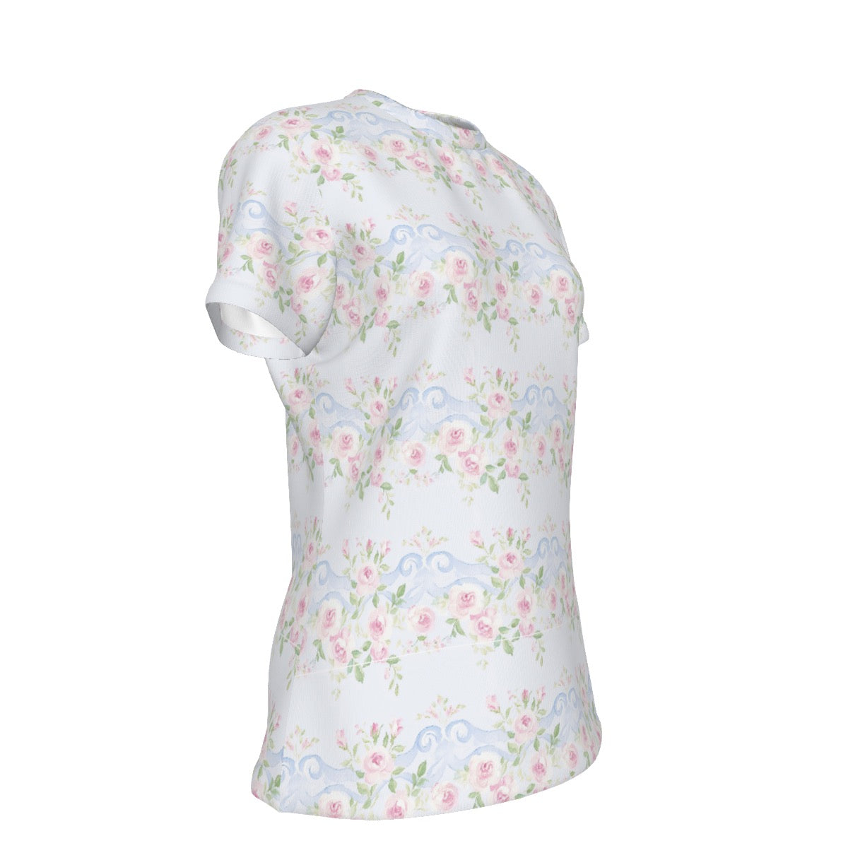 Grandmillenial Rose Women's Round T-Shirt