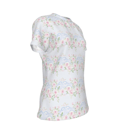 Grandmillenial Rose Women's Round T-Shirt
