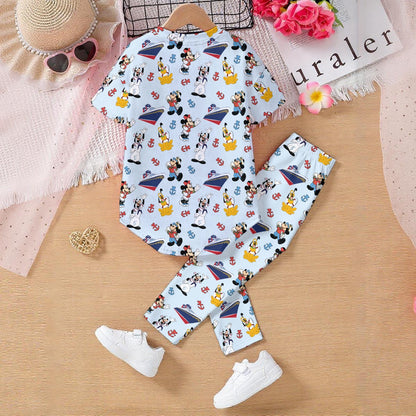 Cruising MM Kids' Casual Top and Pants Set