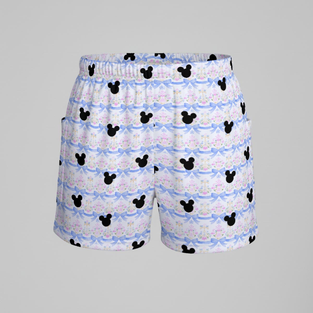 Blue Bow & Ribbon Women’s Sports Dress Set