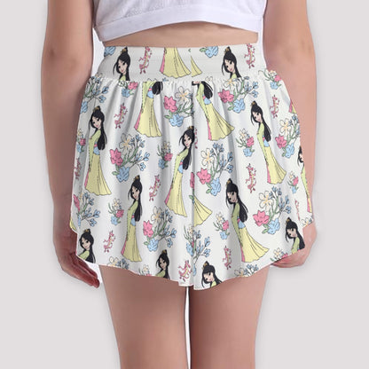The Honorable Princess [smaller print]  Girls' Sports Culottes