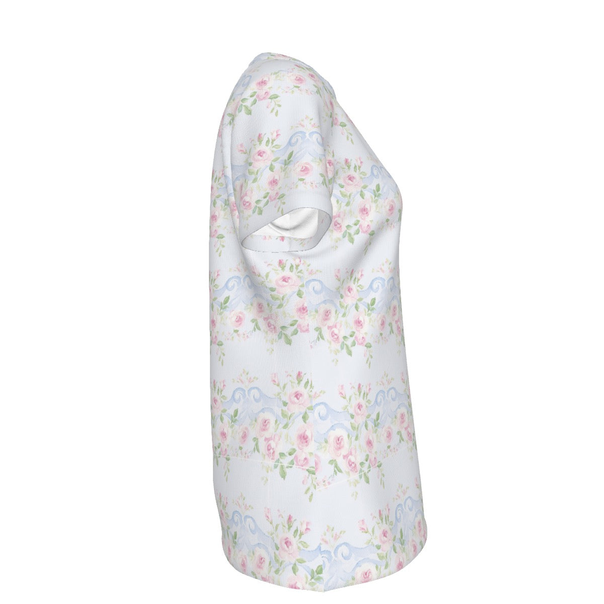 Grandmillenial Rose Women's Round T-Shirt