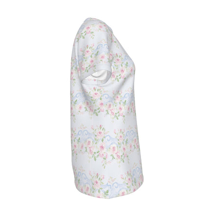 Grandmillenial Rose Women's Round T-Shirt