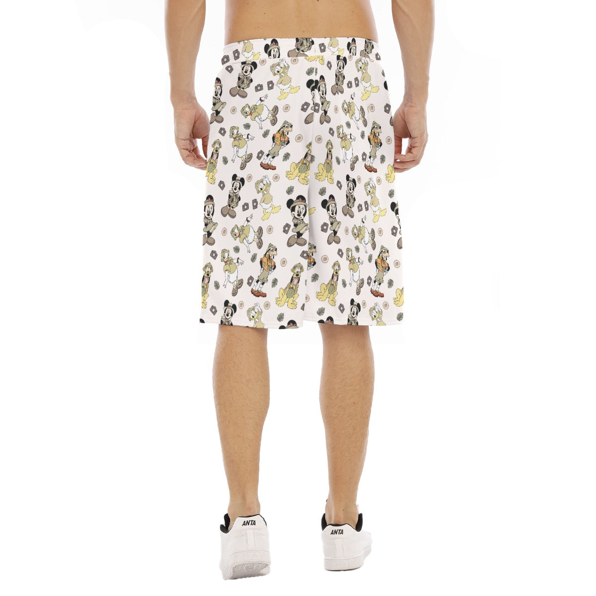 Safari Men's Tether Loose Shorts With Pocket