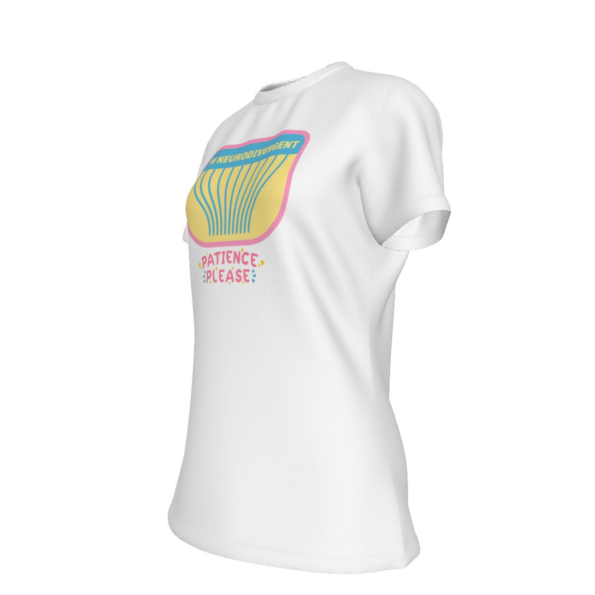 Neurodivergent Women's Round T-Shirt|210GSM