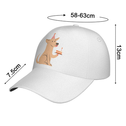 Party Pups 3 Peaked Cap