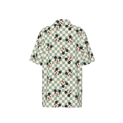 Checkered MM Polo Collar Jersey |210GSM