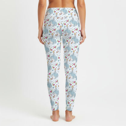 Cindy Women's High Waist Leggings With Side Pocket