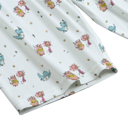 Cindy & Friends [smaller print] Women's T-shirt Set With Short Sleeve