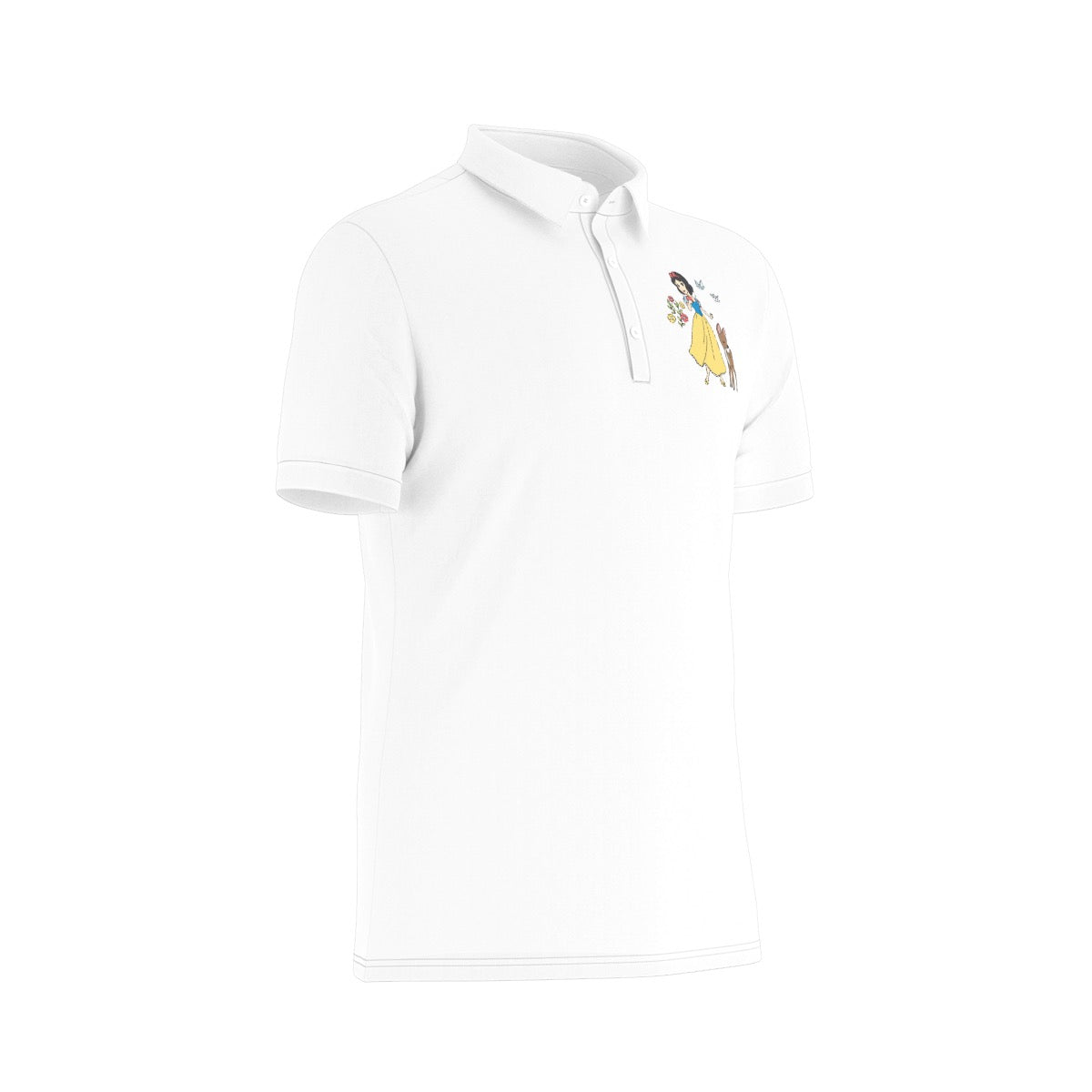 The Fairest Princess Men's Stretch Collar Polo Shirt