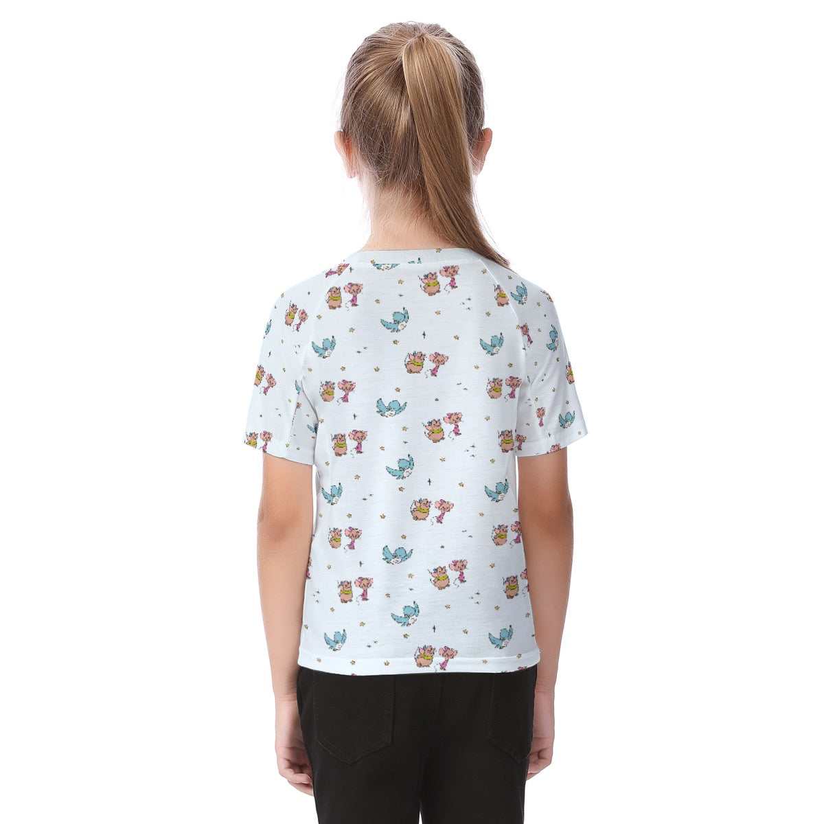 Cindy’s Friends Kid's Raglan Sleeve T-shirt