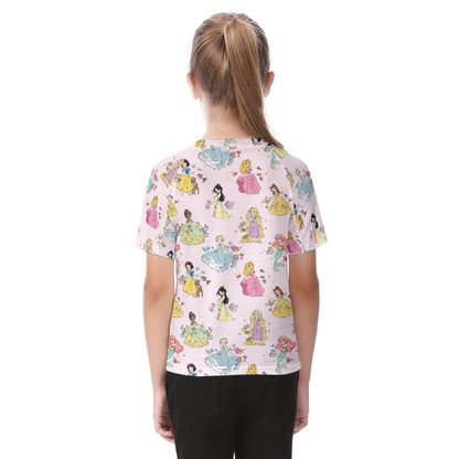 Princess Kid's Raglan Sleeve T-shirt