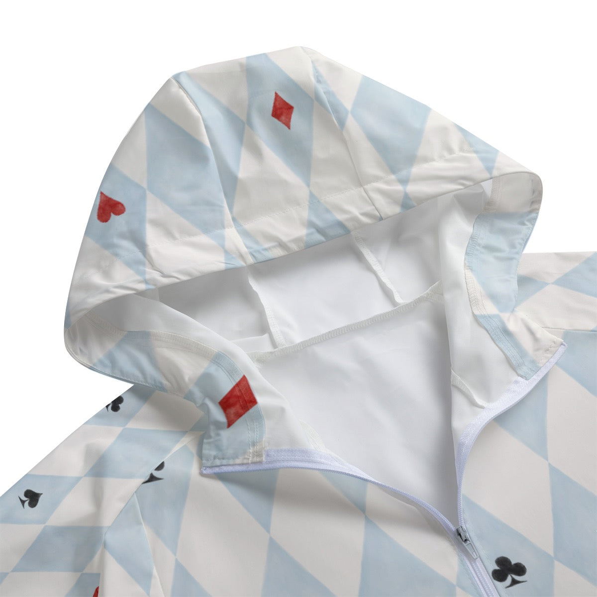 Alice Suited Unisex Windbreaker Long Jacket
