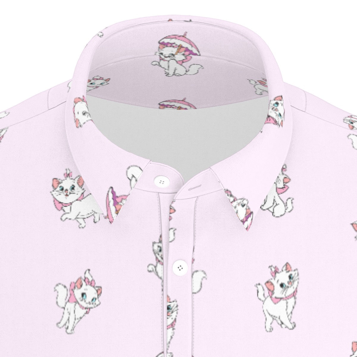 Marie Men's Stretch Collar Polo Shirt