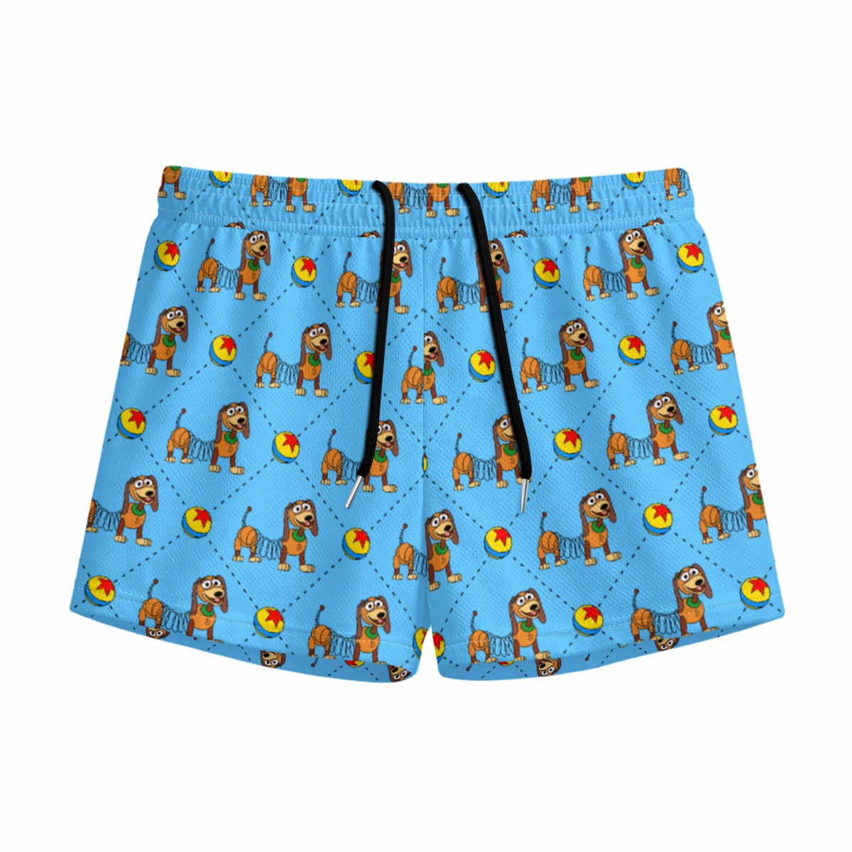 Slinky Youth Shorts with Inner Drawstring - mesh