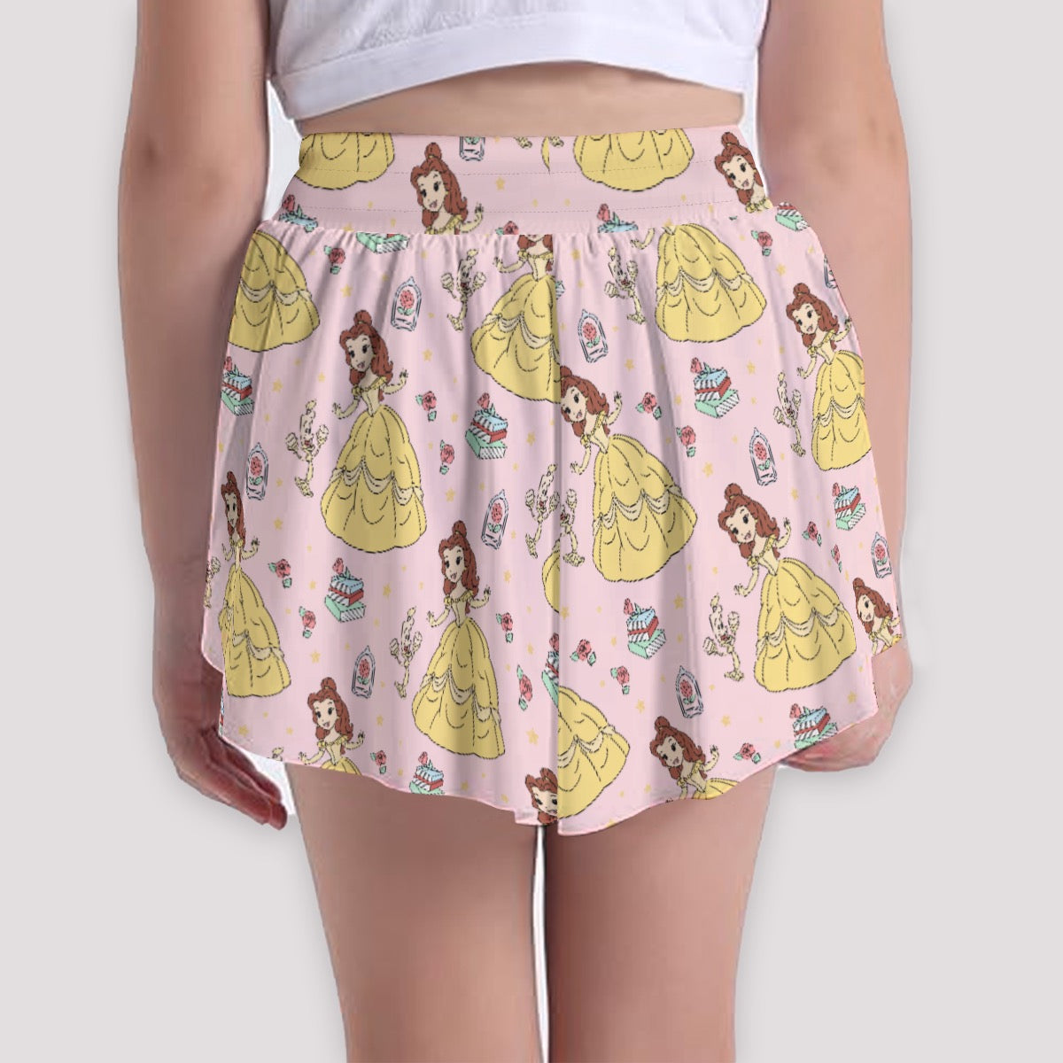The Beautiful Princess [smaller print] Girls' Sports Culottes