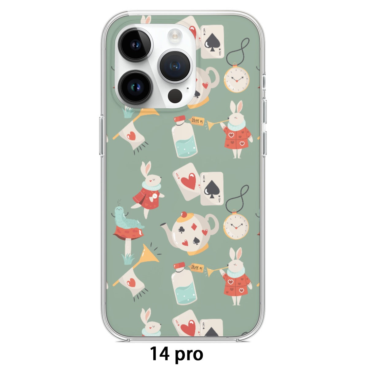 Alice Icons iPhone 14 15 Series Mobile Phone Case