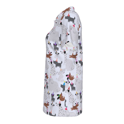 Party Pups Women's Polo Shirt